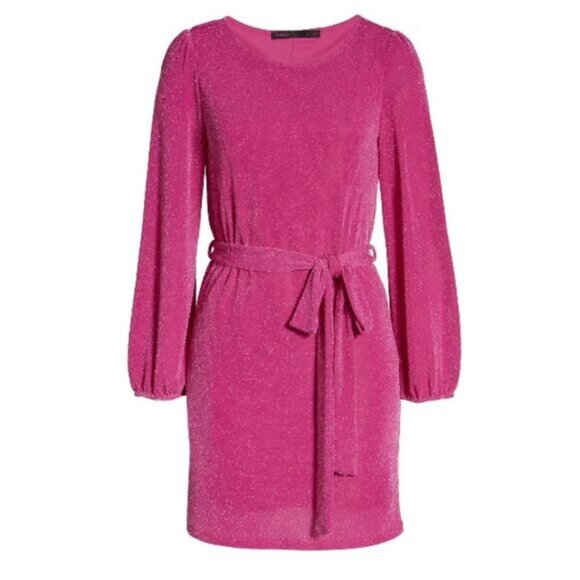 FRAICHE BY J Bling Long Sleeve Minidress - Picture 5 of 8